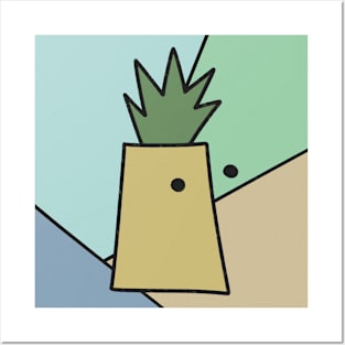 Abstract Pineapple Posters and Art